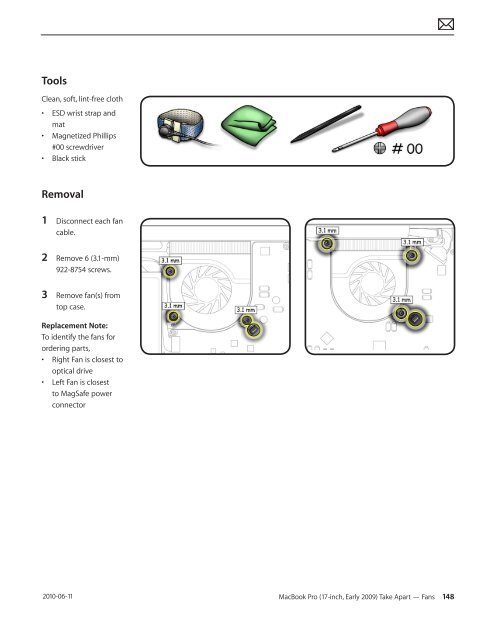 Apple Technician Guide MacBook Pro (17-inch, Early 2009) - tim.id.au