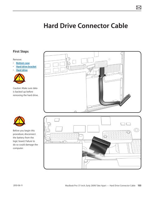 Apple Technician Guide MacBook Pro (17-inch, Early 2009) - tim.id.au