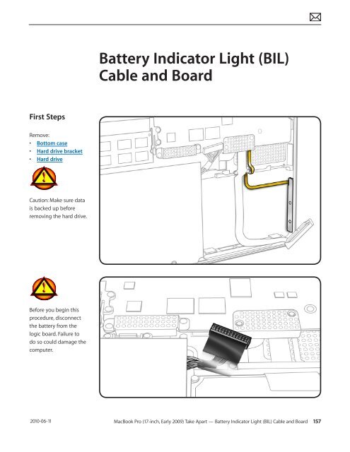 Apple Technician Guide MacBook Pro (17-inch, Early 2009) - tim.id.au