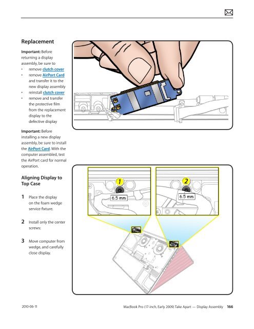 Apple Technician Guide MacBook Pro (17-inch, Early 2009) - tim.id.au