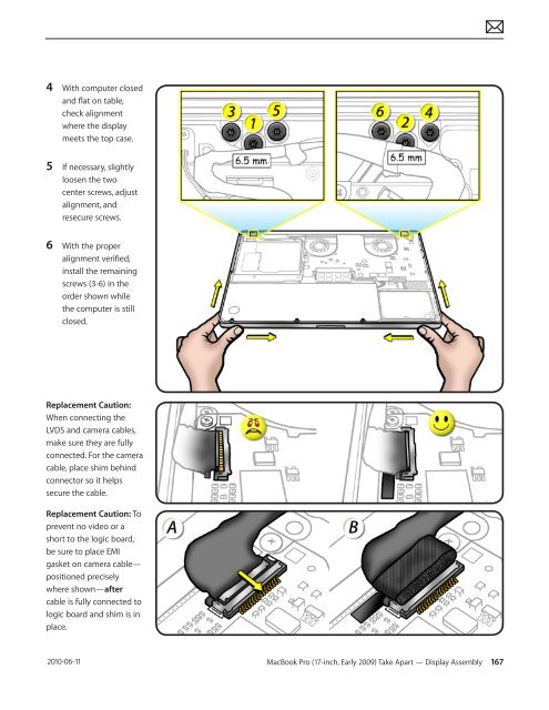 Apple Technician Guide MacBook Pro (17-inch, Early 2009) - tim.id.au