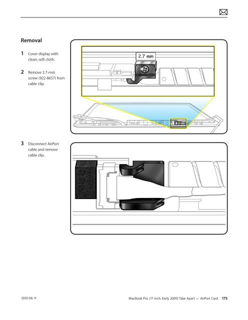 Apple Technician Guide MacBook Pro (17-inch, Early 2009) - tim.id.au