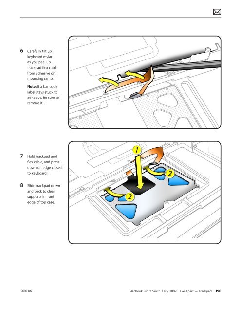 Apple Technician Guide MacBook Pro (17-inch, Early 2009) - tim.id.au