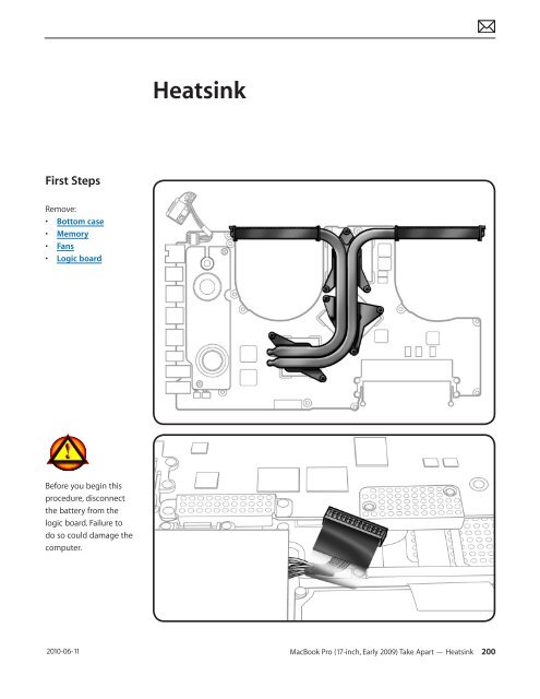 Apple Technician Guide MacBook Pro (17-inch, Early 2009) - tim.id.au