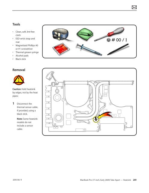 Apple Technician Guide MacBook Pro (17-inch, Early 2009) - tim.id.au