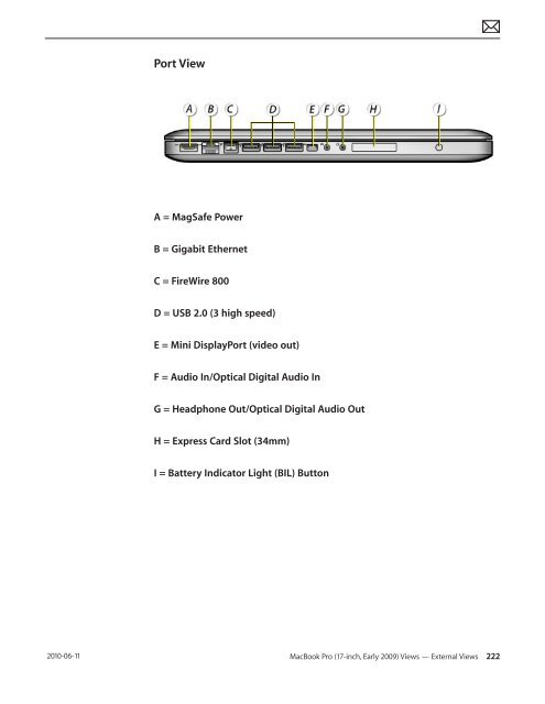 Apple Technician Guide MacBook Pro (17-inch, Early 2009) - tim.id.au