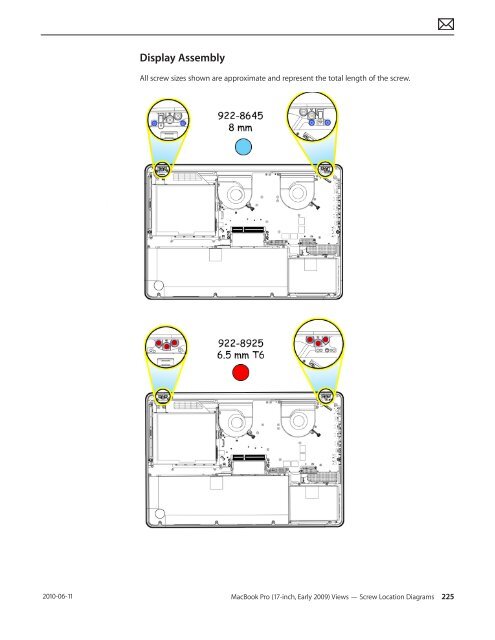 Apple Technician Guide MacBook Pro (17-inch, Early 2009) - tim.id.au