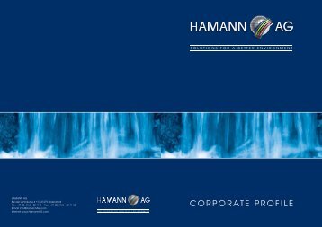 download Corporate Profile - hamann ag