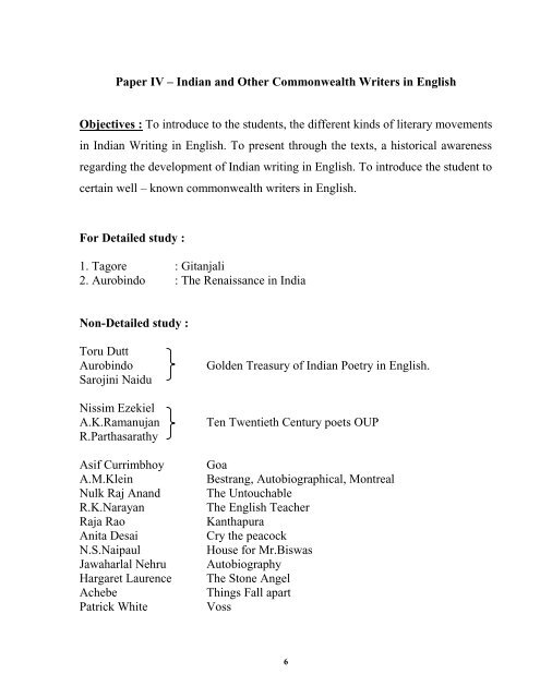 Paper Iv Indian And O
