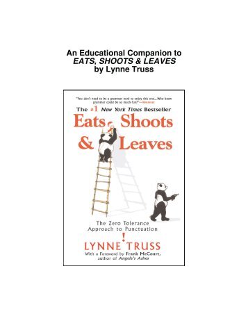 EATS, SHOOTS & LEAVES - Penguin Group