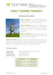 EVOIL® ALMOND, TX008252 - Brenntag Specialties, Inc.