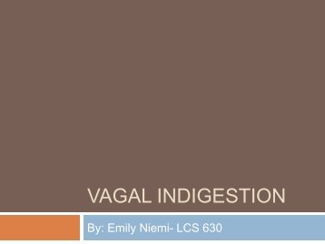 Vagal Indigestion - LCS-630 Food Animal Clerkship