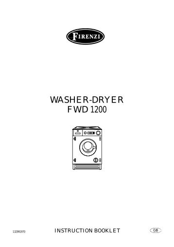 WASHER-DRYER FWD 1200 - ManualShark