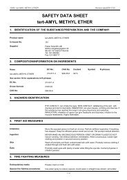 SAFETY DATA SHEET tert-AMYL METHYL ETHER - Fisher Scientific