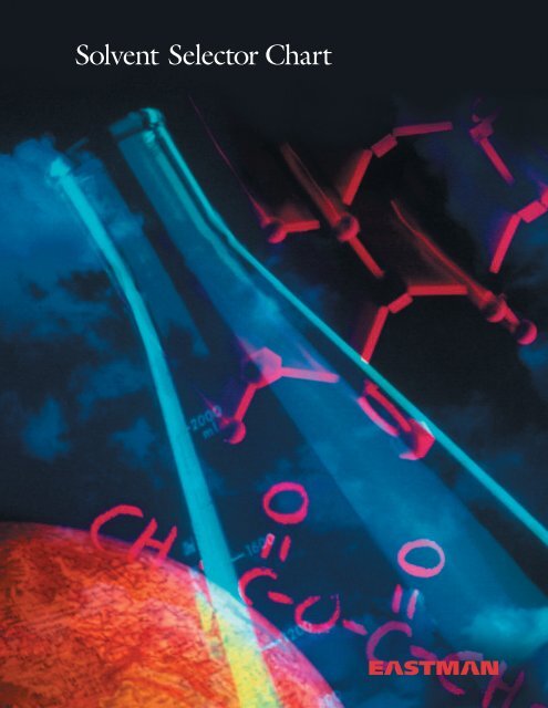 Eastman Solvent Chart
