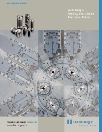 Spindle Tooling for Automatics, Turret Lathes and ... - Hardinge Inc.