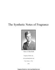 The Synthetic Notes of Fragrance - Fragrance Ingredients