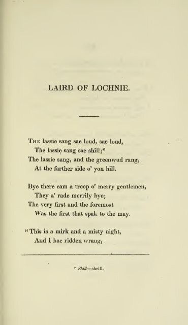 Ancient Scottish ballads, recovered from tradition, and never before ...