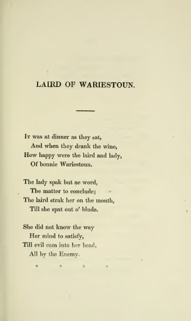 Ancient Scottish ballads, recovered from tradition, and never before ...