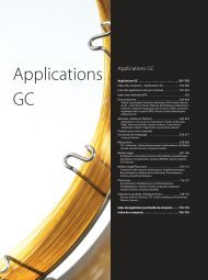 Applications GC - Restek