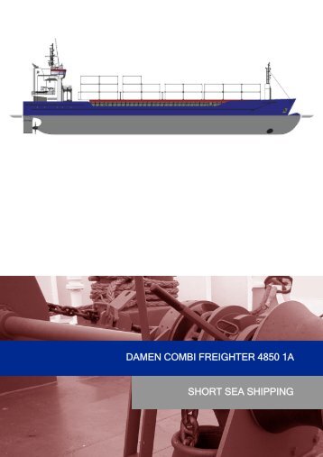 DAMEN COMBI FREIGHTER 4850 1A SHORT SEA SHIPPING