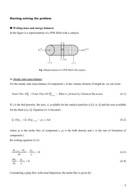 1 TAME synthesis problem Tert-Amyl Methyl Ether (TAME) is an ...