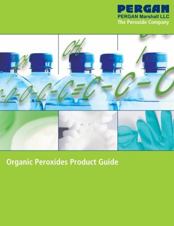 Organic Peroxides Product Guide - Pergan GmbH