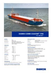 DAMEN COMBI COASTER® 1700 - damen shipyards bergum