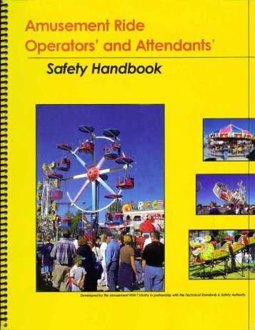 Amusement Ride Operators' and Attendants' Safety Handbook