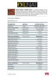 oilnat sweet almond usp31-tm000014-spec01 - Univar USA
