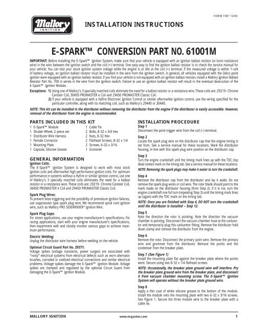 Rpc Distributor Wiring Diagram - Complete Wiring Schemas