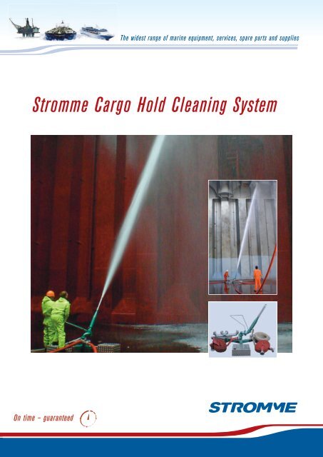 Stromme Cargo Hold Cleaning System EMS Ship Supply Stromme Cargo Hold Cleaning System EMS Ship Supply