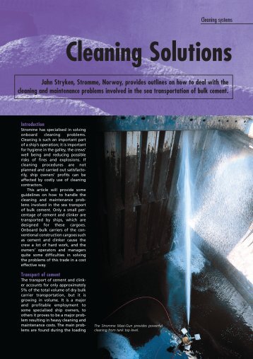 Cleaning Solutions - EMS Ship Supply