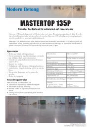 MASTERTOP 135P - Modern Betong