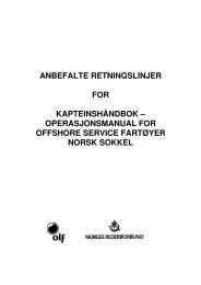 anbefalte retningslinjer for kapteinshåndbok - NWEA