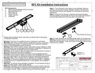 RFC Kit Installation Instructions - Simkar Corporation