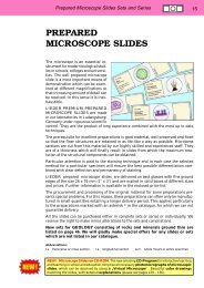 Prepared Microscope Slides Sets - lieder.de