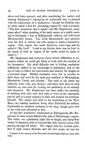 The life of George Stephenson, railway engineer - Lighthouse ...