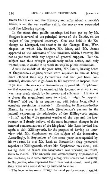 The life of George Stephenson, railway engineer - Lighthouse ...