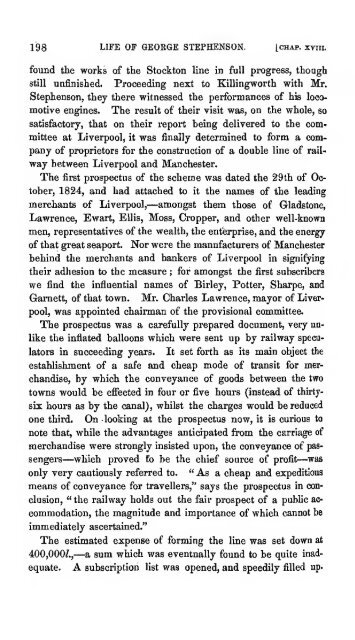 The life of George Stephenson, railway engineer - Lighthouse ...