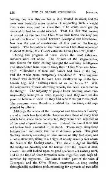 The life of George Stephenson, railway engineer - Lighthouse ...