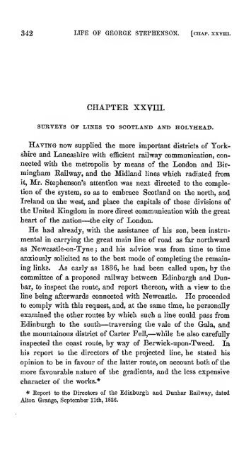 The life of George Stephenson, railway engineer - Lighthouse ...