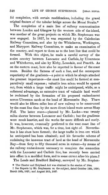 The life of George Stephenson, railway engineer - Lighthouse ...