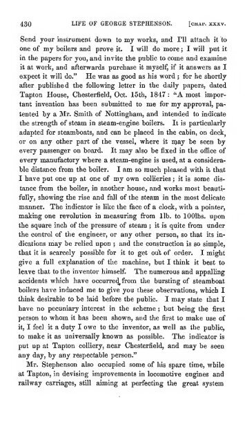 The life of George Stephenson, railway engineer - Lighthouse ...