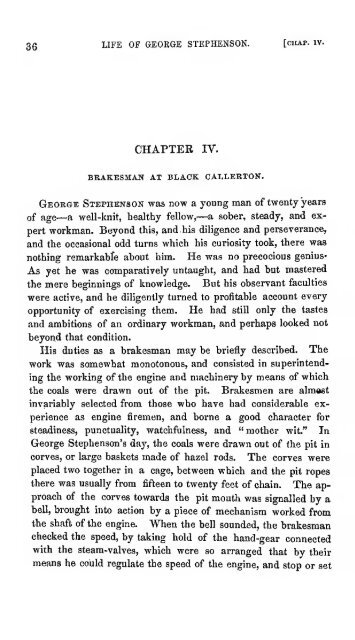 The life of George Stephenson, railway engineer - Lighthouse ...