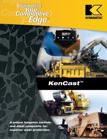 KenCast Catalog (B02-33) - Kennametal