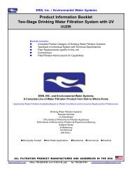 UU250 - Environmental Water Systems