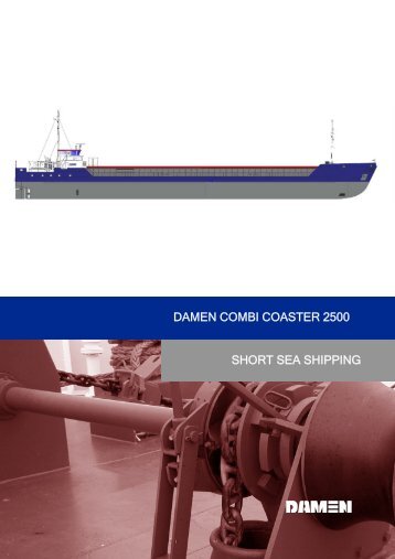 short sea shipping damen combi coaster 2500 - Damen Shipyards ...