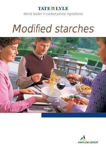 Modified starches - Tate & Lyle