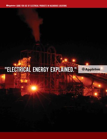 Appleton Guide for Use of Electrical Products in - Emerson Industrial ...